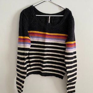 Free People Striped Sweater